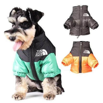 THE DOGFACE™ Winter Pet Dog Clothes Warm Windproof Jacket with Reflective Coat for Small and Medium sized Dogs