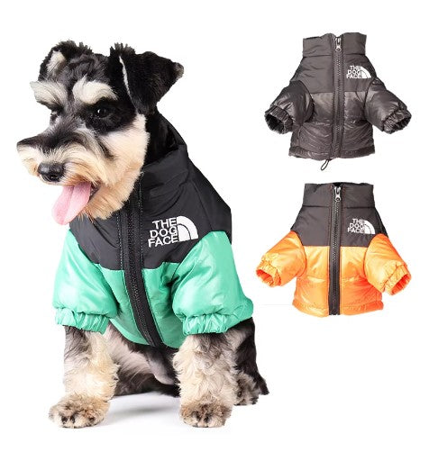 THE DOGFACE™ Winter Pet Dog Clothes Warm Windproof Jacket with Reflective Coat for Small and Medium sized Dogs