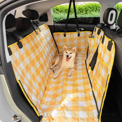 Cationic Fabric Waterproof Scratch Resistant Dog Car Seat Cover