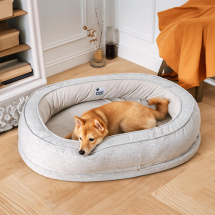 Deep Sleep Human Donut Dog Bed