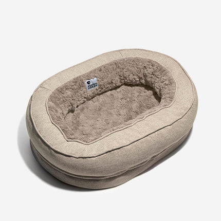 Deep Sleep Human Donut Dog Bed