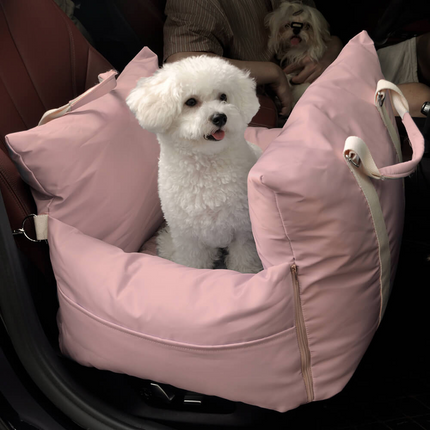 Waterproof Dog Car Seat Bed - First Class