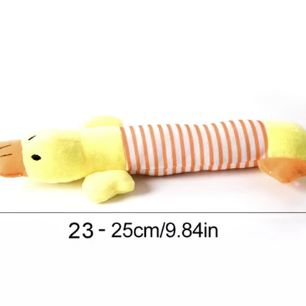 Funny Simulated Animal No Stuffing Dog Toy with Squeakers