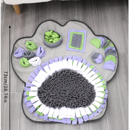 Dog Claw Snuffle Blanket: The Ultimate Interactive Treat Mat