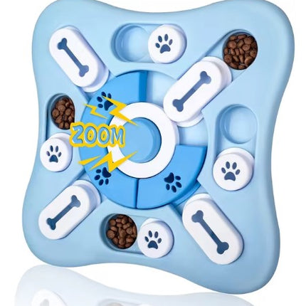 Interactive Dog Puzzle & Treat Dispenser for IQ Training & Brain Stimulation 🐶