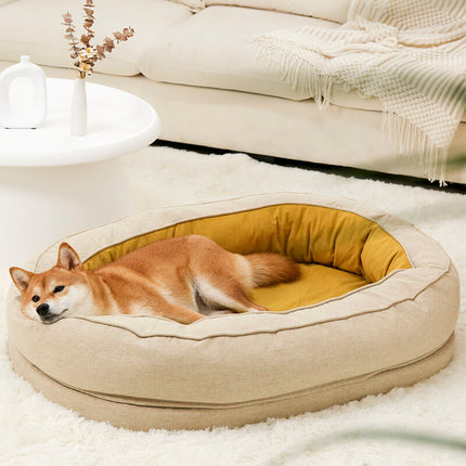 Deep Sleep Human Donut Dog Bed