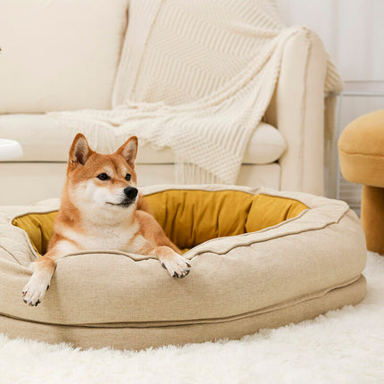 Deep Sleep Human Donut Dog Bed