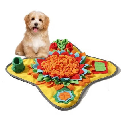 Pet Sniffing Training Mat Dog Intelligence Training Food Storage Blanket Slow Feeding Mat Pet Toy